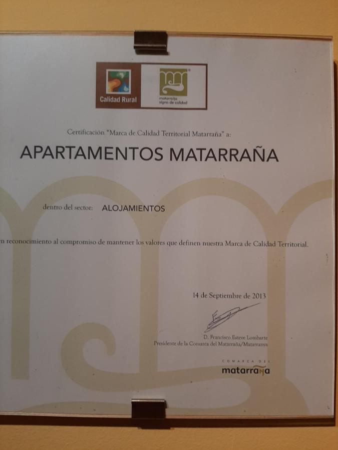 Apartamentos Matarranya Valderrobres Eksteriør billede
